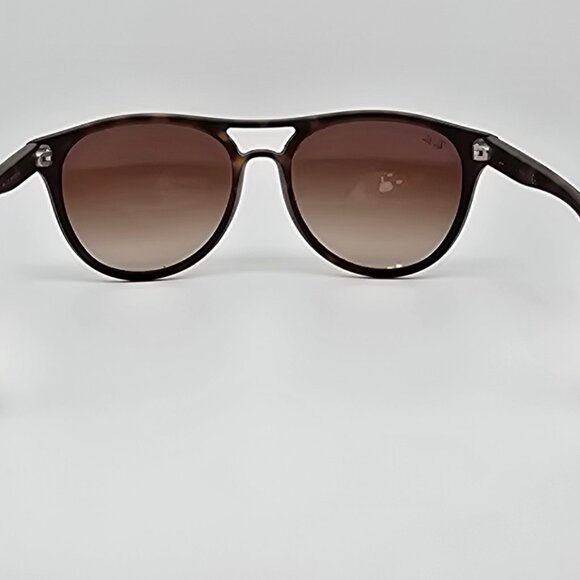 Ray-Ban RB4170 865/13 Brad Matte Havana Frame Brown Lens Aviator Sunglasses - Picture 4 of 14